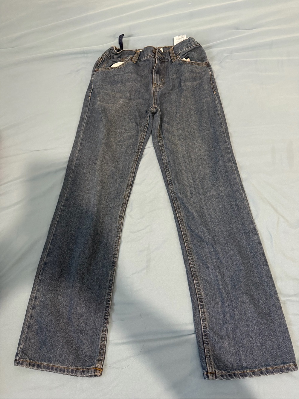 Levi's Kids Dark Blue Straight-Leg Jeans